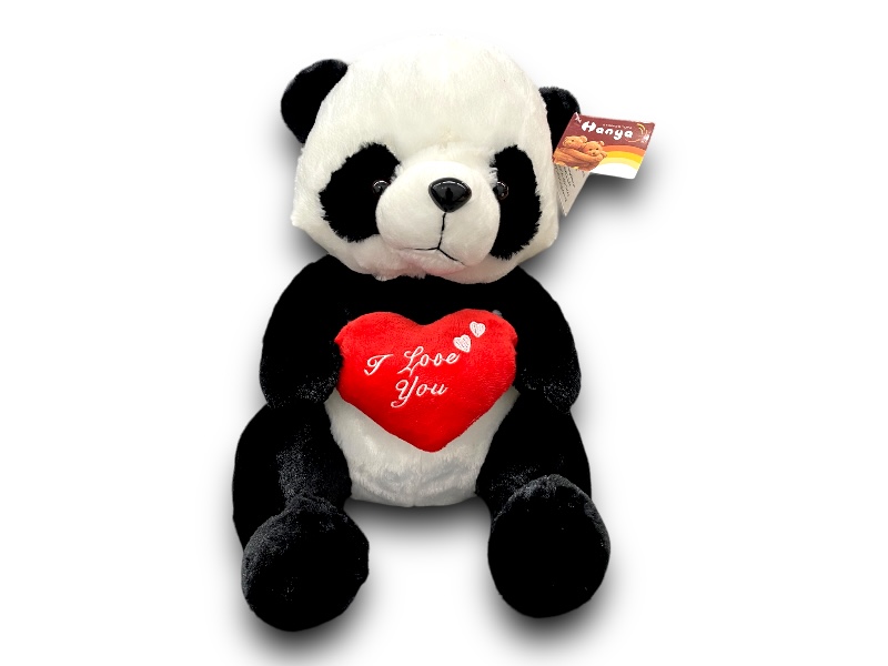 Panda szíves GB3495-35cm