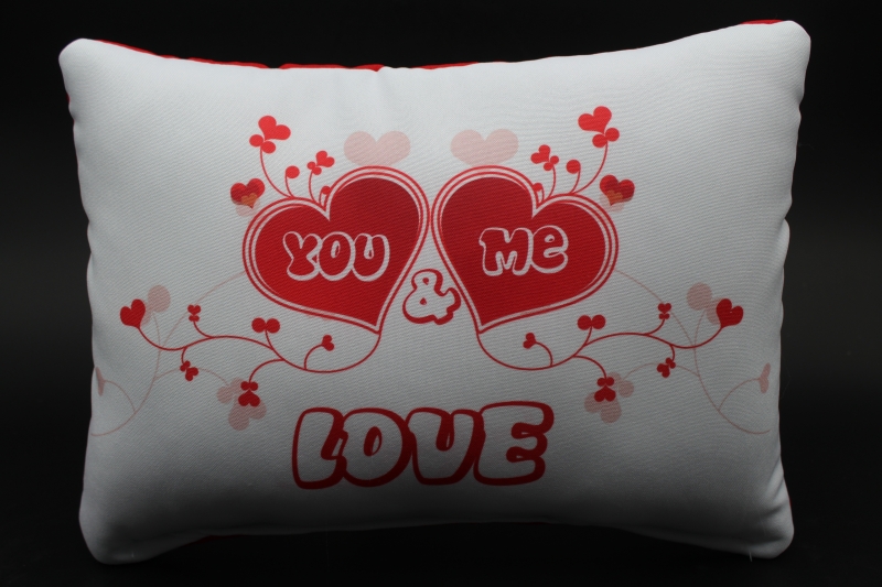 Párna'You me love/szívek'