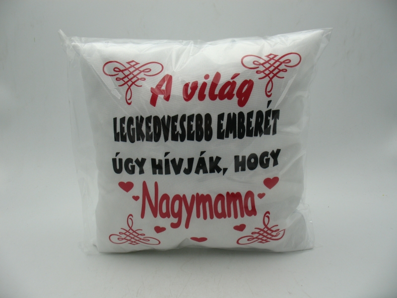 A világ...nagymama párna
