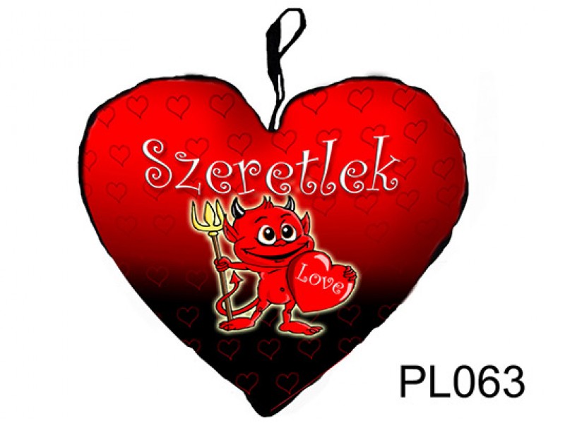 Párna nagy szív PL063