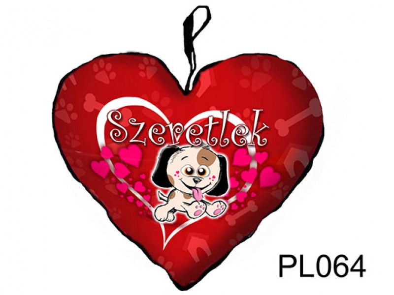 Párna nagy szív PL064