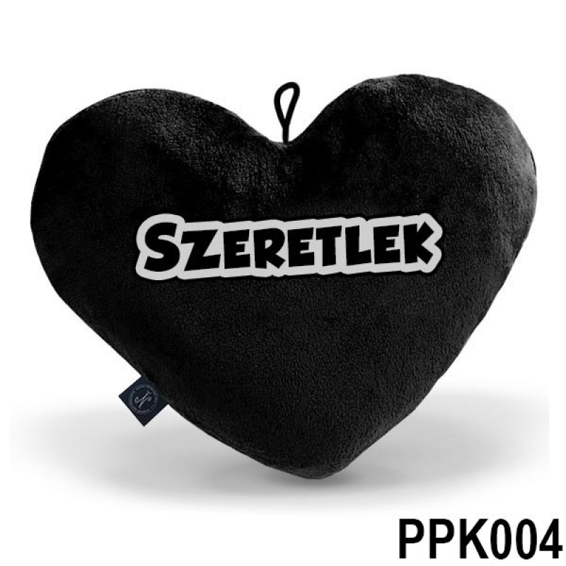 Párna kis szív plüss PPK002