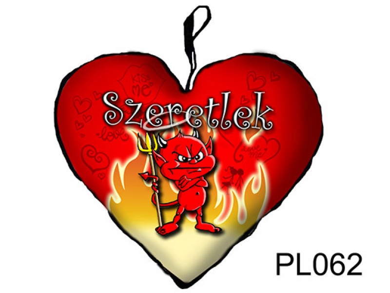 Párna nagy szív PL062