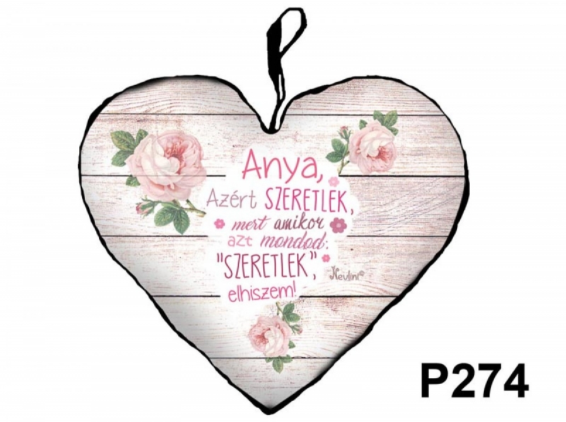 Párna nagy szív P274