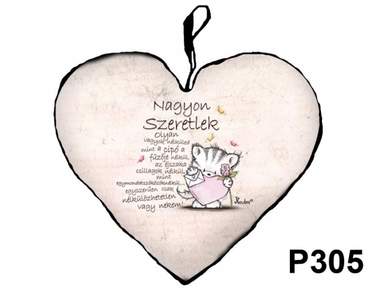 Párna szív nagy P305