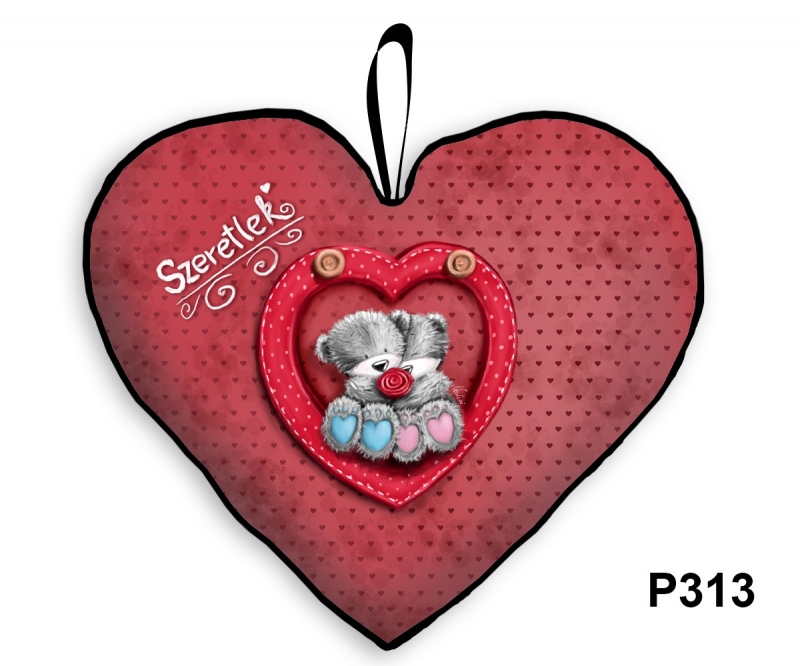 Párna nagy szív P313