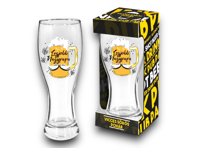 Söröspohár Leg.nagypapa 650ml