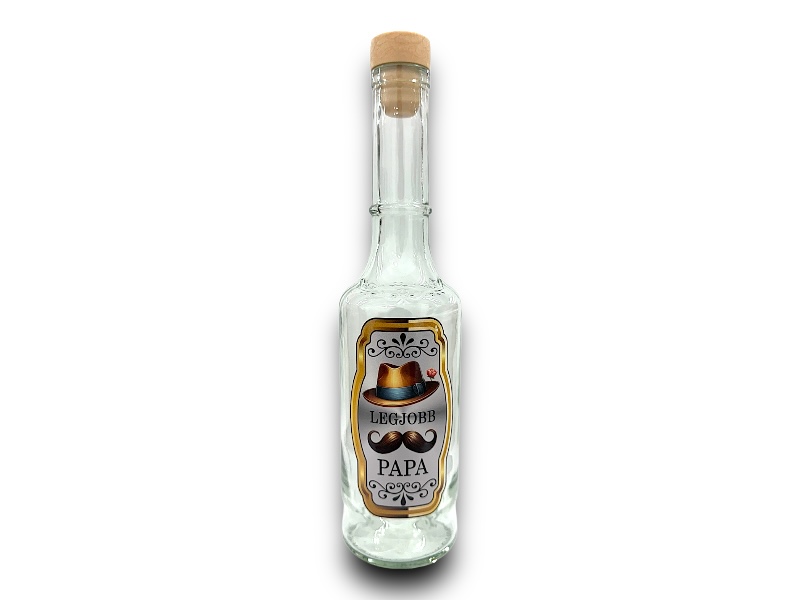 P.üveg 3,5dl/Legjobb papa