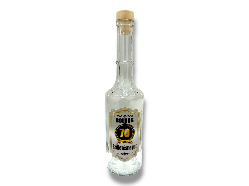 Pálinkás üveg 500ml(70)
