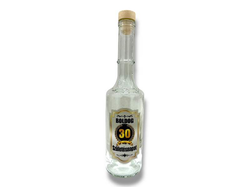 Pálinkás üveg 500ml(30)