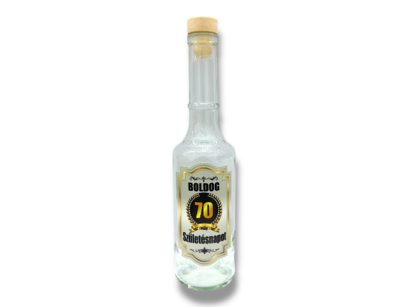 Pálinkás üveg 350ml(70)