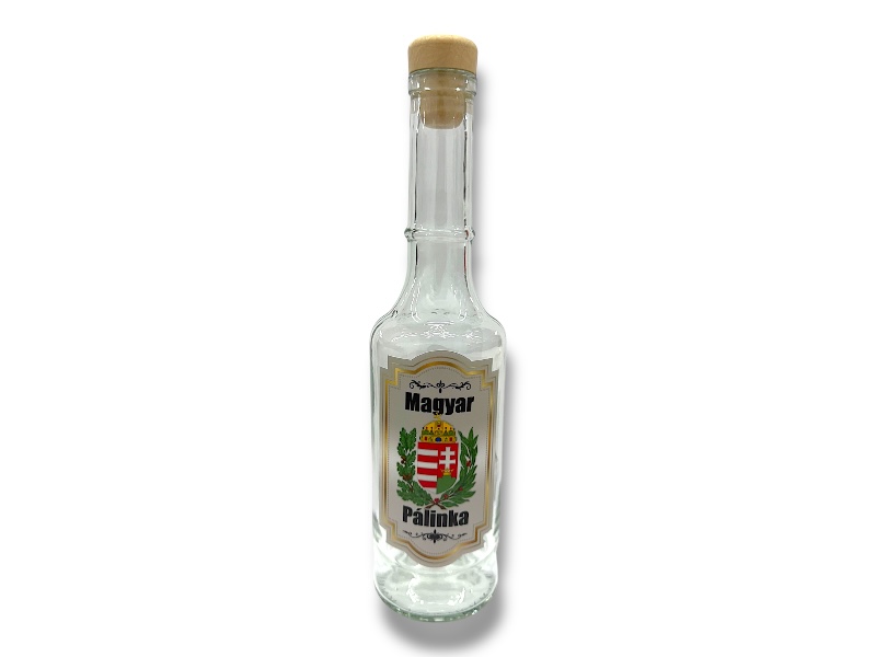 Pálinkásüveg 0,35L Címeres