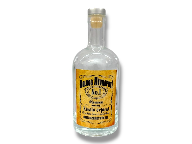 Üveg QMP-500ml Névnap