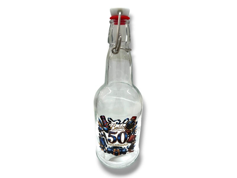Dísz üveg 916K-500ml (50)