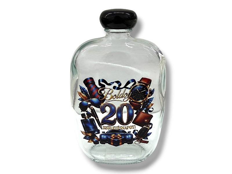 Dísz üveg MGP 250ml (20)