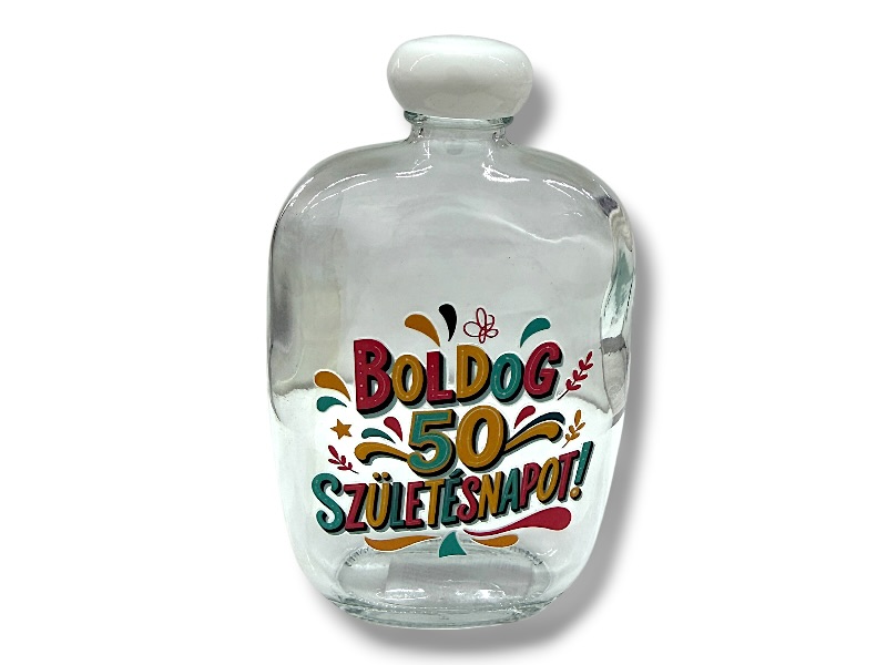 Dísz üveg MGP 250ml (50)