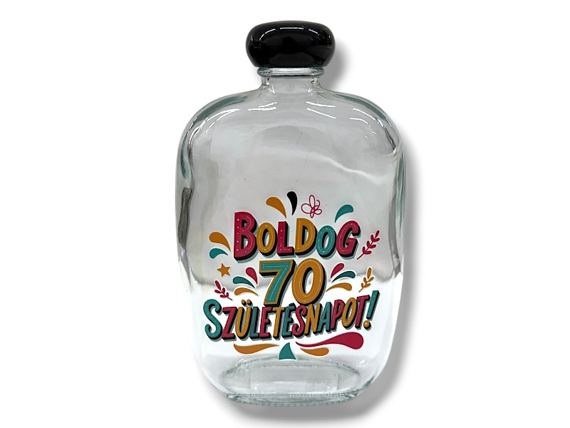 Dísz üveg MGP 250ml (70)