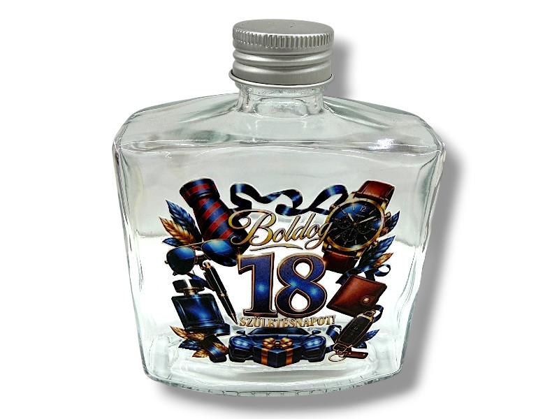 Dísz üveg BFJP-250ml (18)