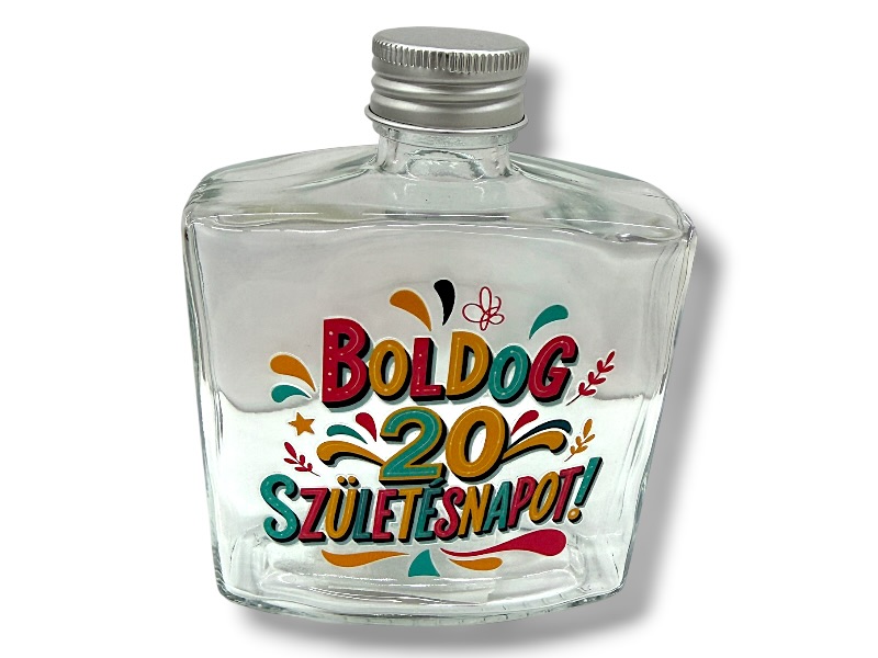 Dísz üveg BFJP-250ml (20)