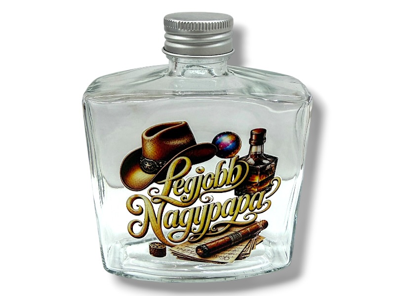 Dísz üveg BFJP-250ml Nagypapa