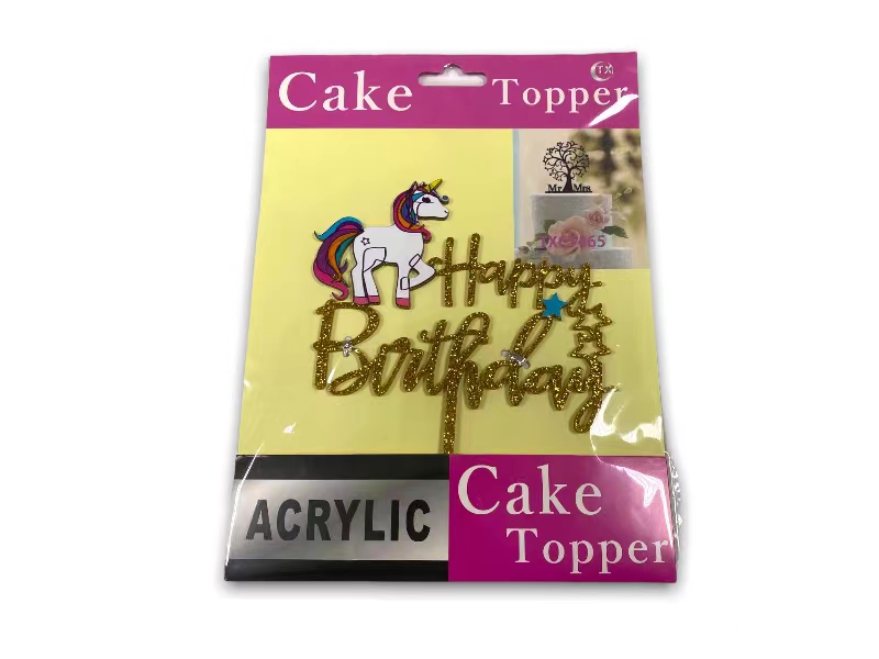 Torta dekoráció Unikornis B.SZ