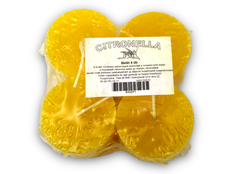 Citronella gy. szúnyogr. 4db