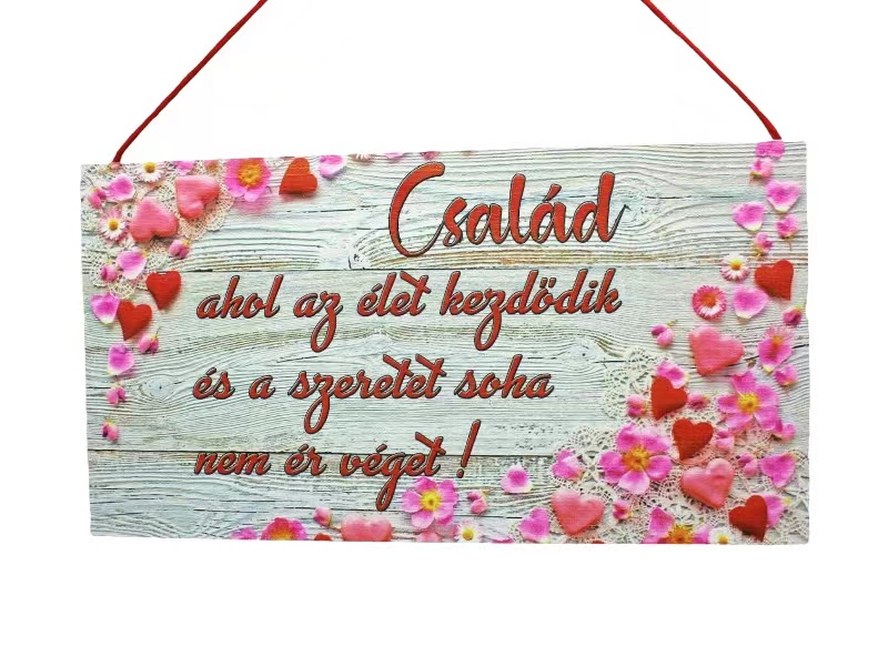 Fatábla N.Család ahol/szives