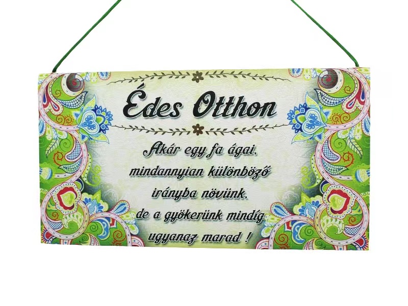 Fatábla N.Édes otthon/Idézet