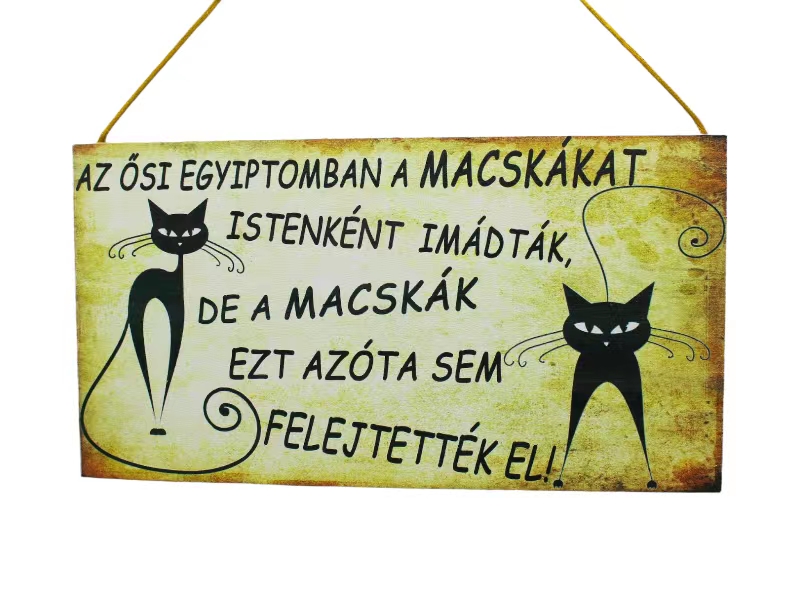 Fatábla N.Egyiptom macskás...