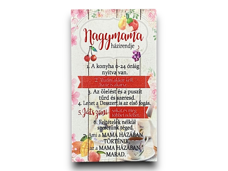 Hűtőmágnes Mama 2.