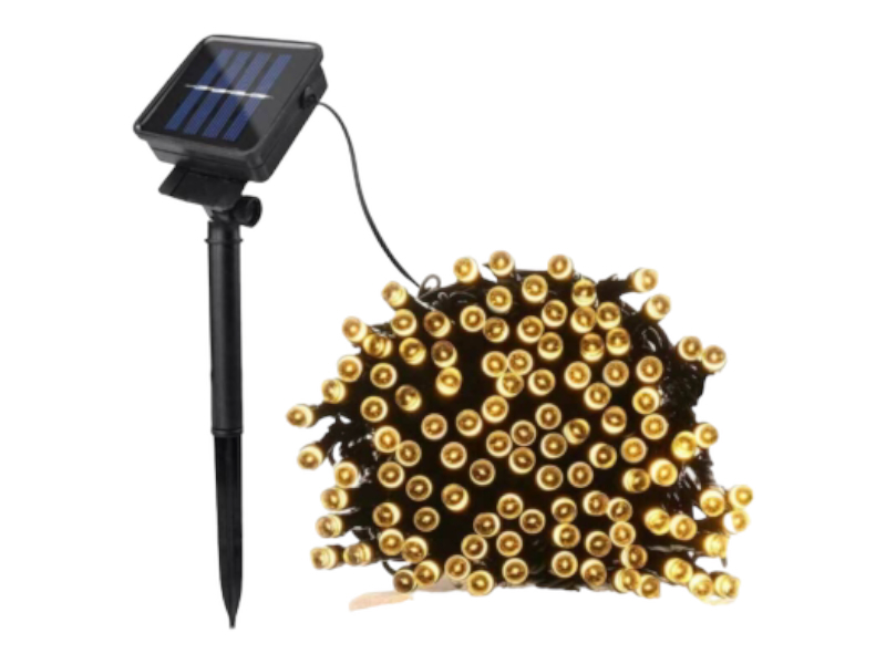 Napelemes égősor LED-1(meleg )