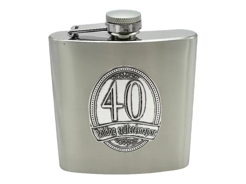 Fém flaska óncimkés 40
