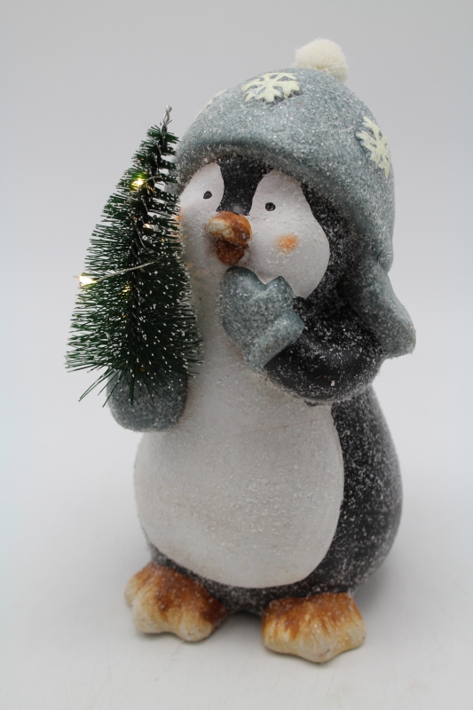 Pingvin figura fával 361699